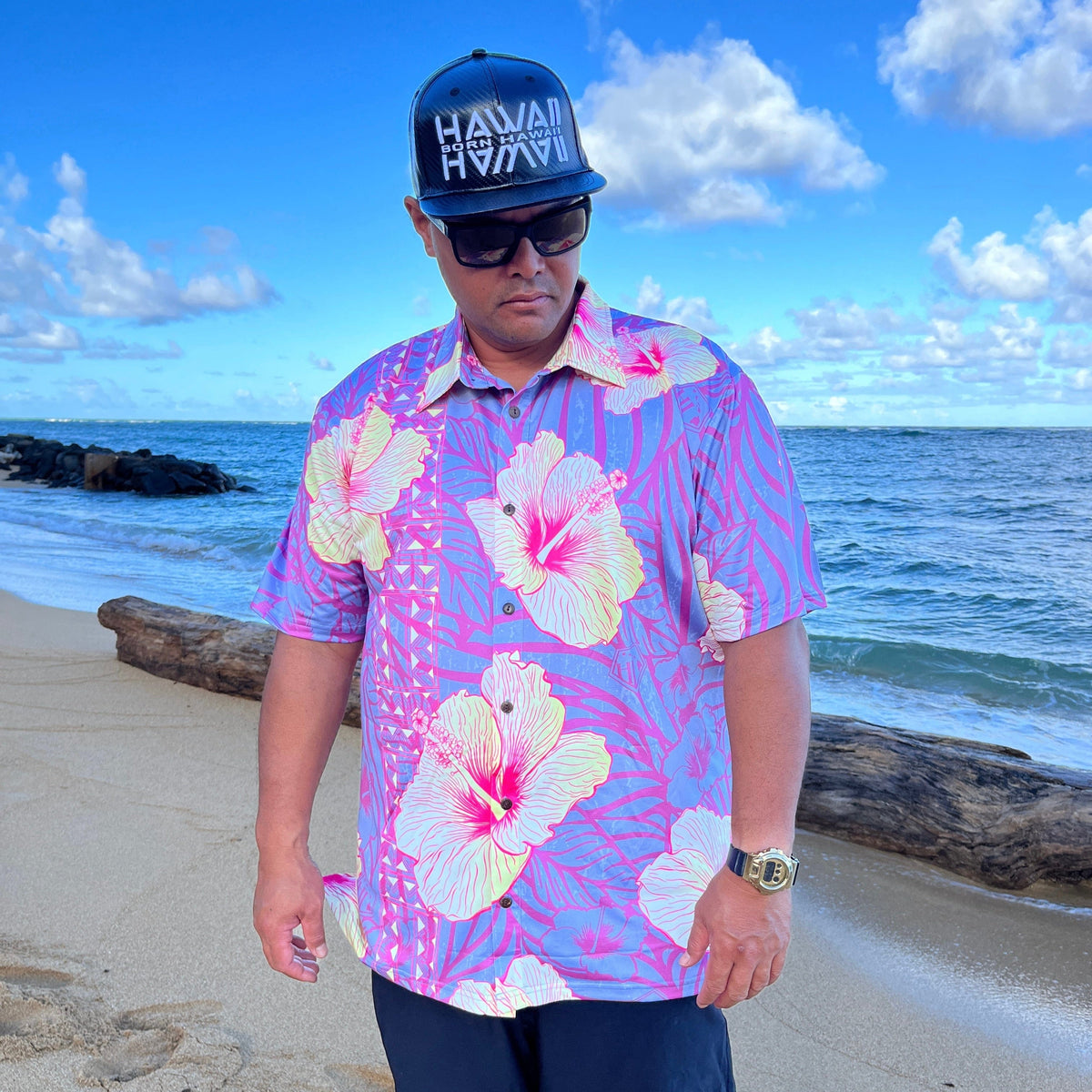 トップス 60s HOALOHA vintage ALOHA shirt born-hawaii-aloha-shirt-