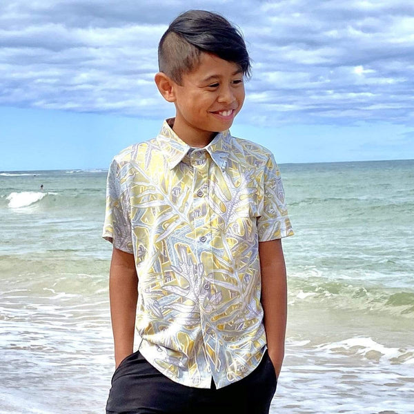 Born Hawaii CUSTOM LAUAE MUSTARD