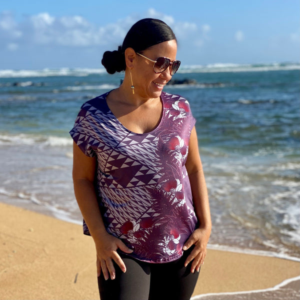 Born Hawaii CUSTOM PAPAHI PURPLE