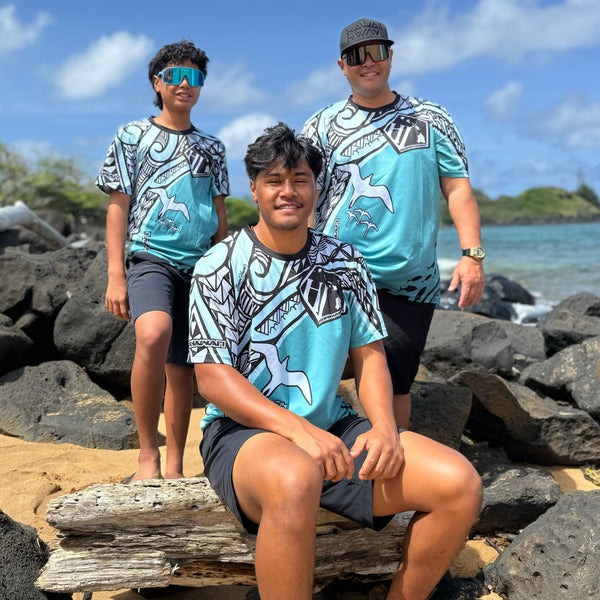 Born Hawaii Jersey IWA JERSEY AQUA MINT