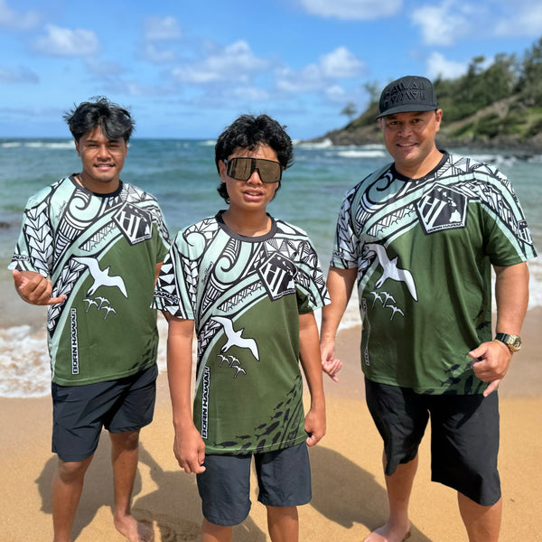 Born Hawaii Jersey IWA JERSEY SAGE GREEN