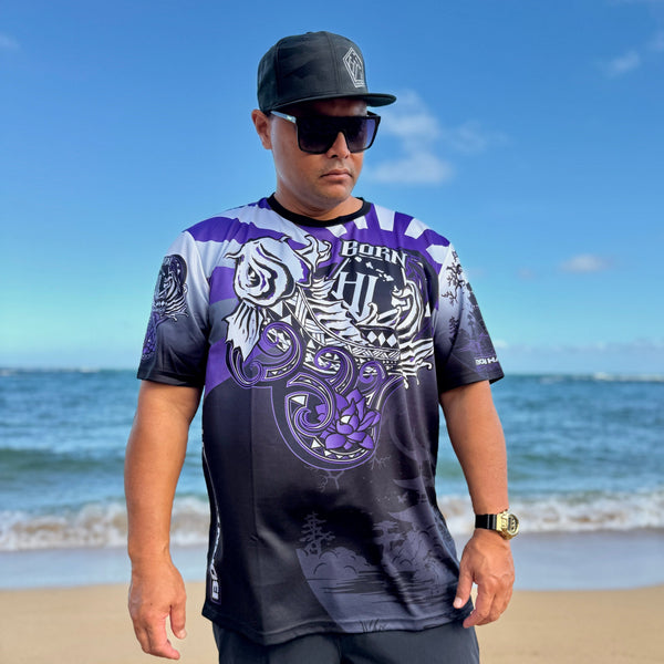 Born Hawaii Jersey KOI JERSEY PURPLE