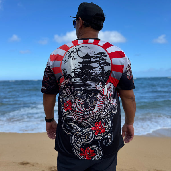 Born Hawaii Jersey KOI JERSEY RED