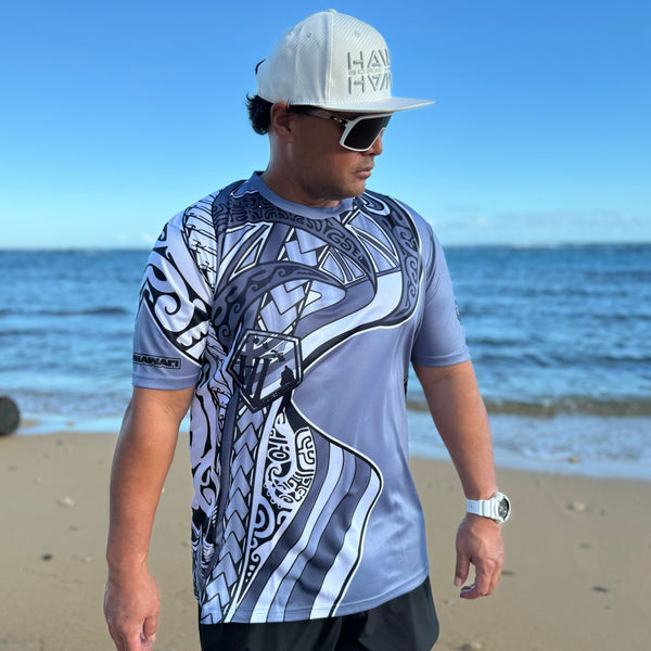 Born Hawaii Jersey OLAMON JERSEY GREY