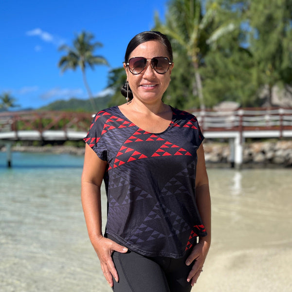 Born Hawaii Polo KUKULU RED