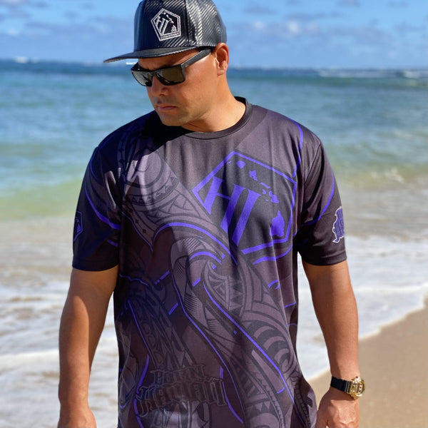 Born Hawaii Jersey MAKANI JERSEY PURPLE