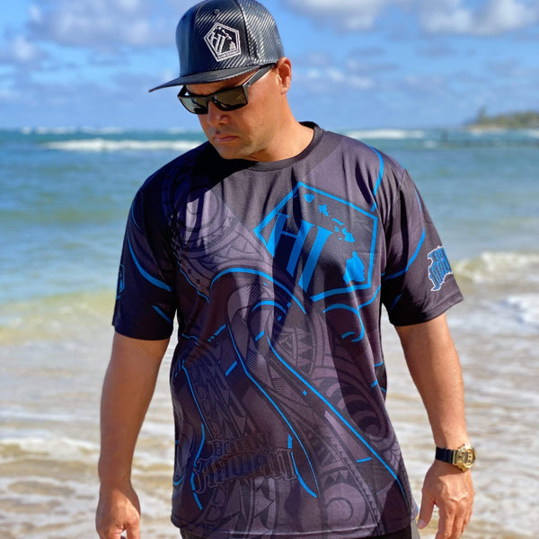 Born Hawaii Jersey MAKANI JERSEY TEAL