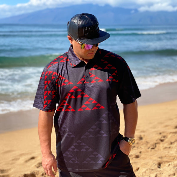 Born Hawaii Polo KUKULU POLO RED