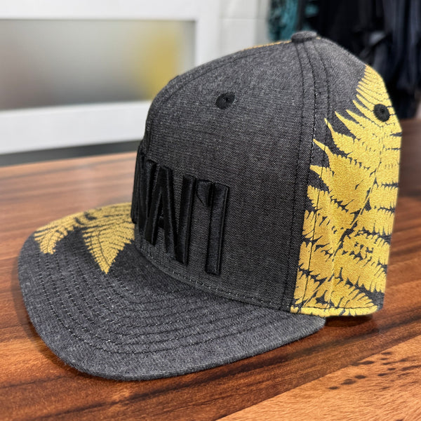 Born Hawaii Hat FERN DENIM SNAPBACK