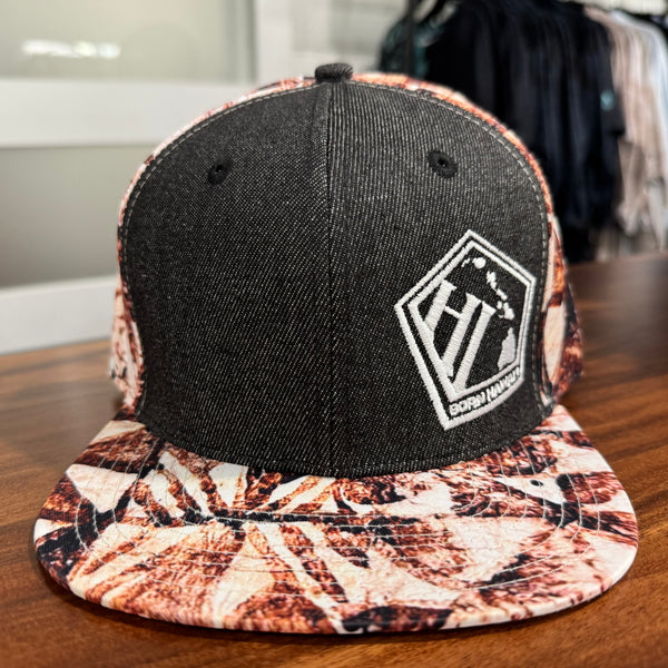 Born Hawaii Hat POLY TAPA SNAPBACK