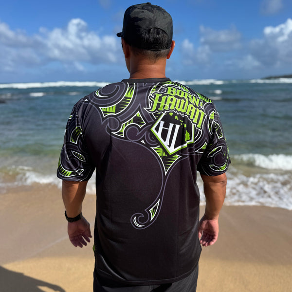 Born Hawaii Jersey GREEN KUPU JERSEY