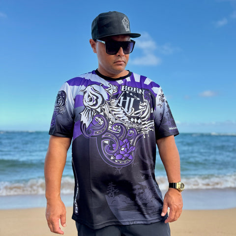 Born Hawaii Jersey KOI JERSEY PURPLE