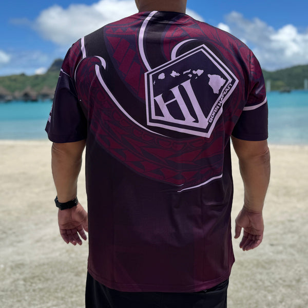 Born Hawaii Jersey MAORI JERSEY BERRY