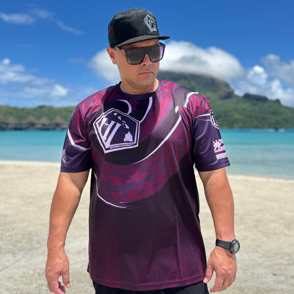 Born Hawaii Jersey MAORI JERSEY BERRY