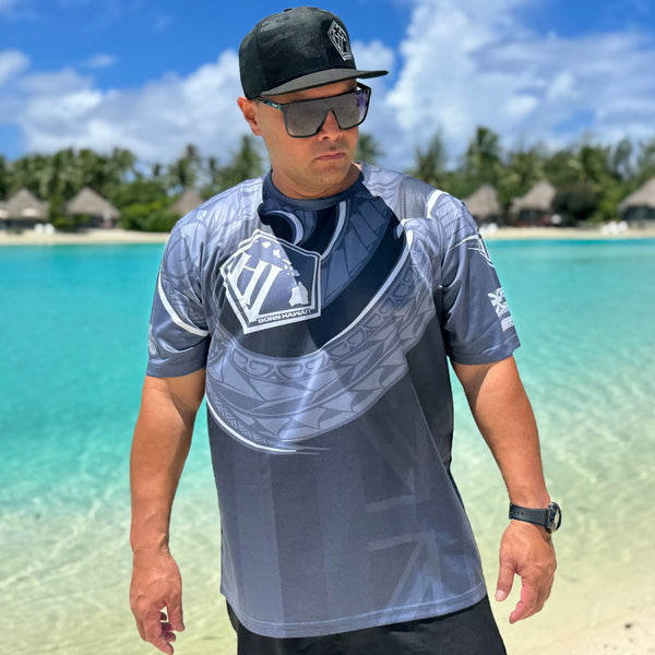 Born Hawaii Jersey MAORI JERSEY GREY