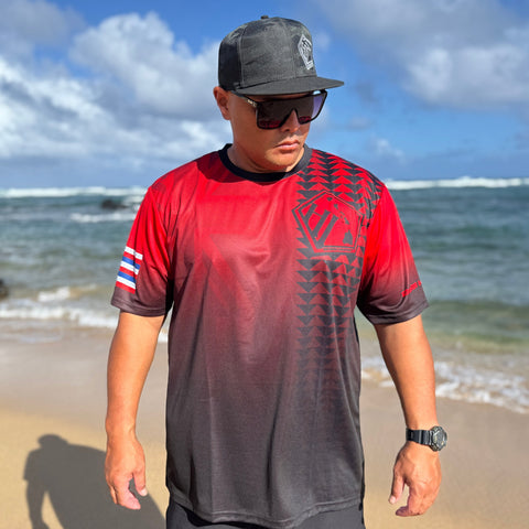 Born Hawaii Jersey RED LAHUI JERSEY
