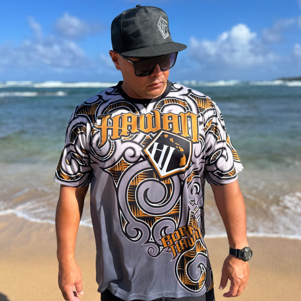 Born Hawaii Jersey TAN KUPU JERSEY