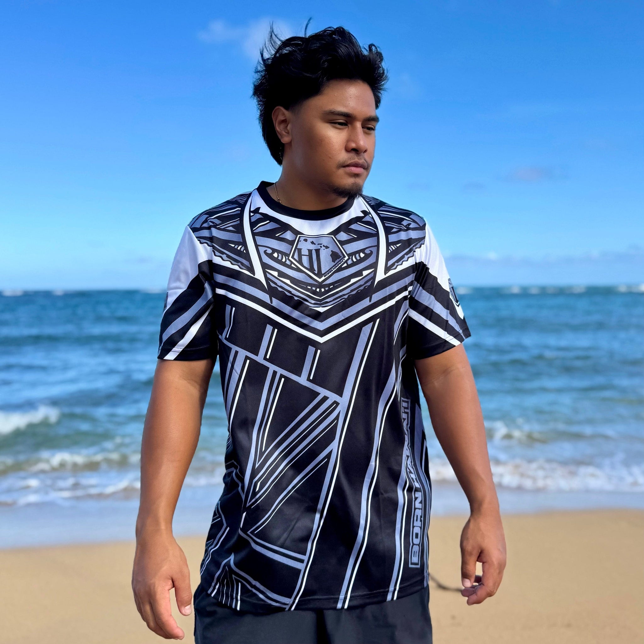 Born Hawaii Jersey WAKANDA JERSEY GREY
