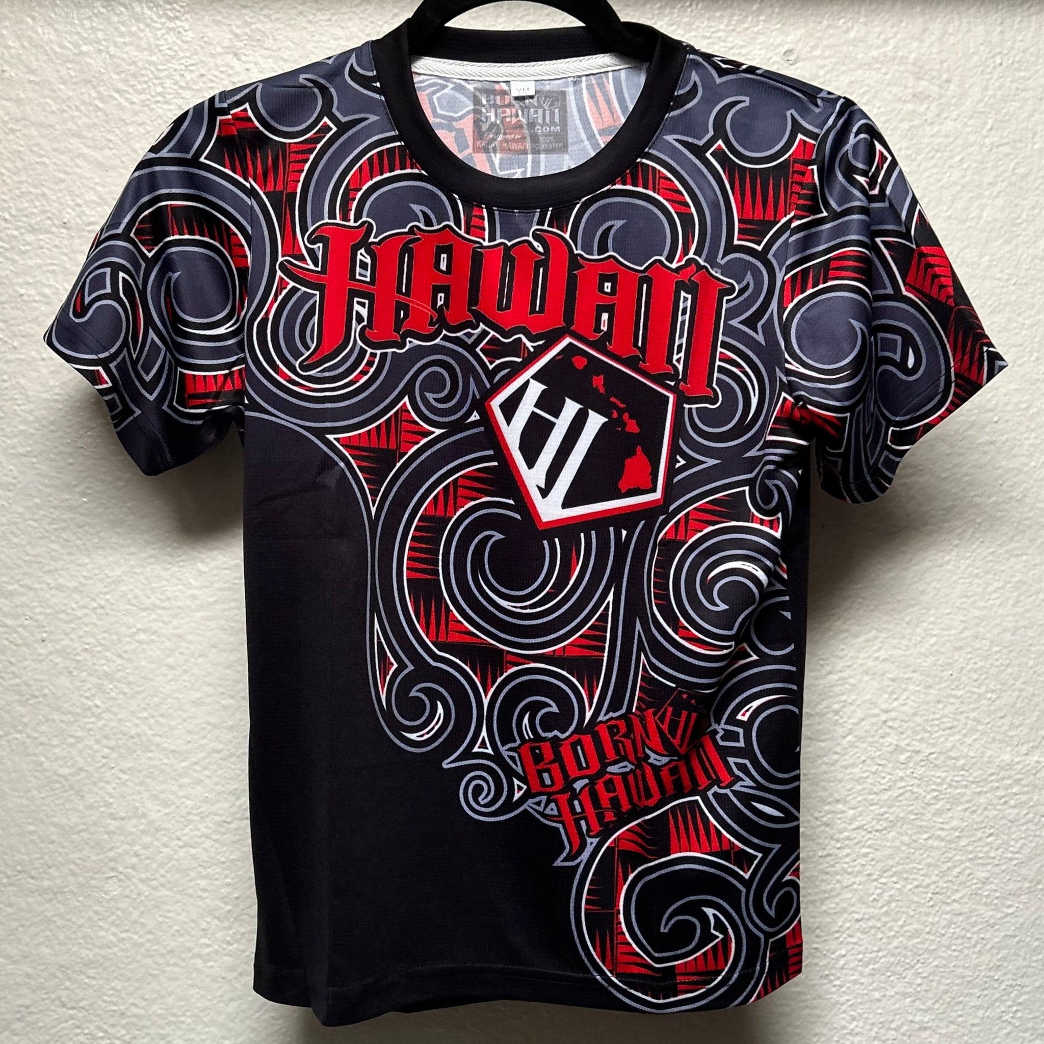 Born Hawaii KIDS YOUTH RED KUPU JERSEY