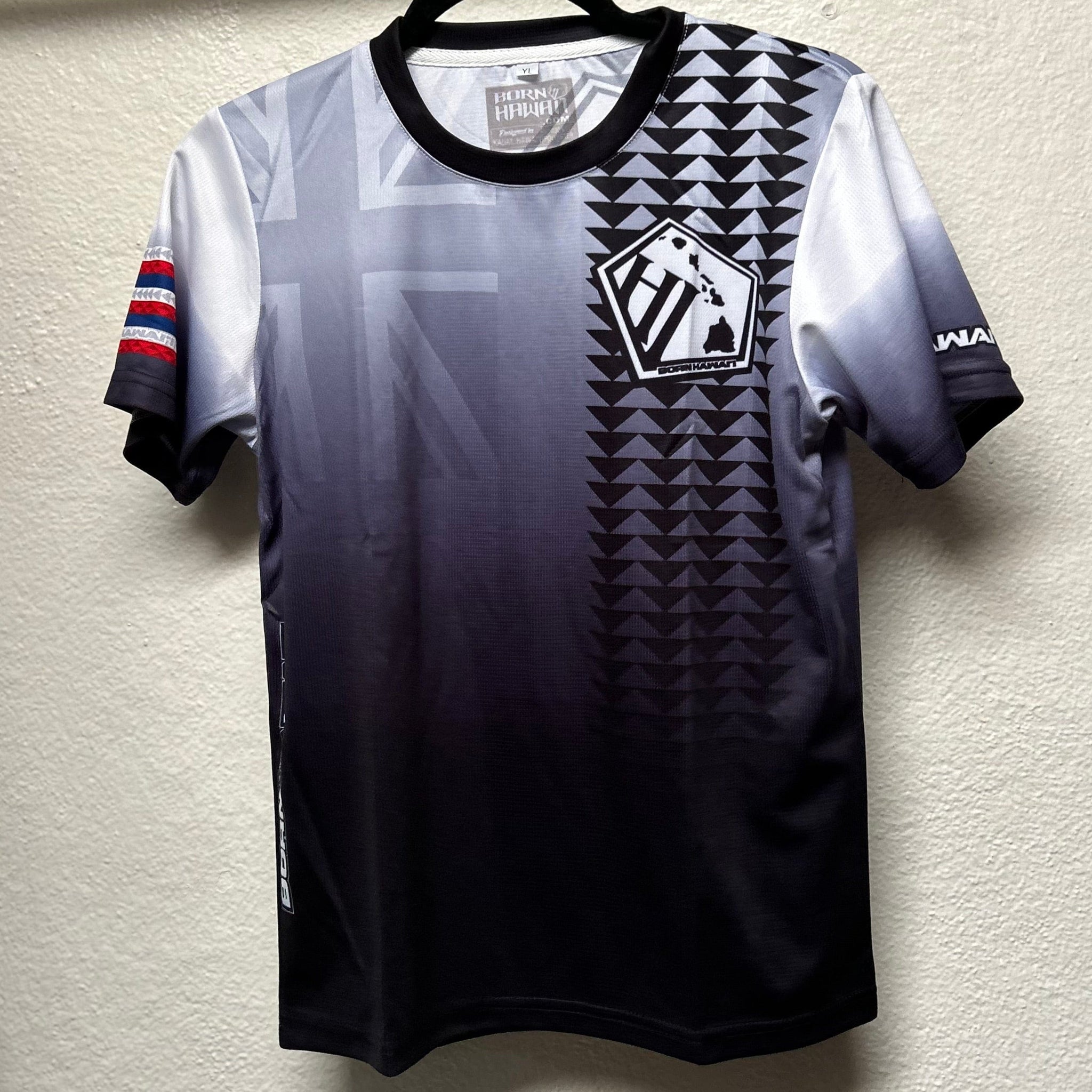 Born Hawaii KIDS YOUTH WHITE LAHUI JERSEY