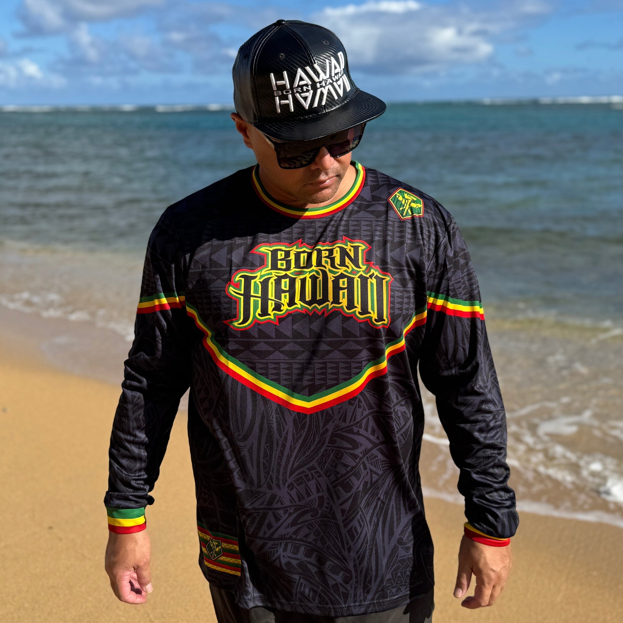 Born Hawaii Long Sleeve HILO LONGSLEEVE KANAKA