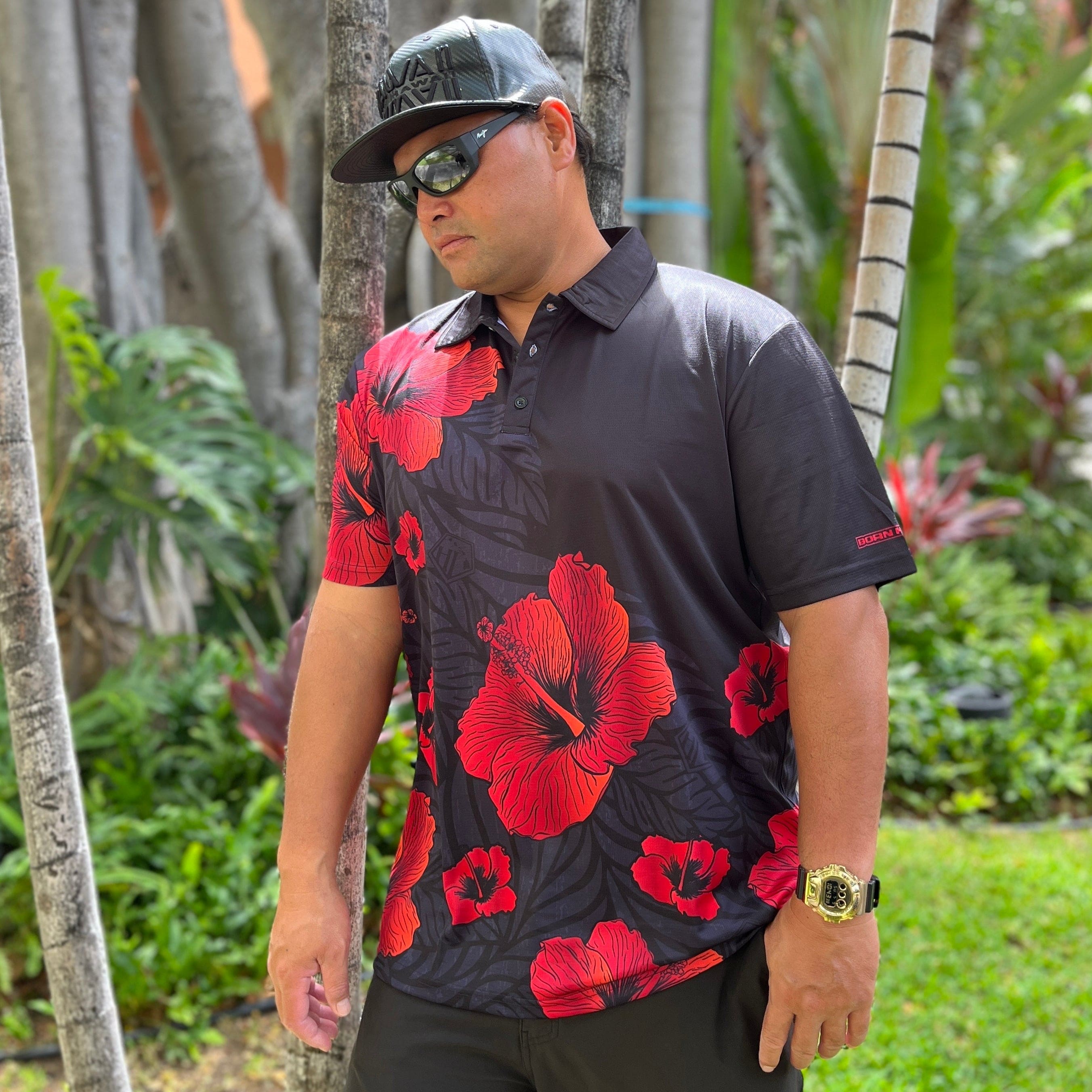 Big Hawaiian S/S SHIRT | Paisley Stripe – Local GOLF