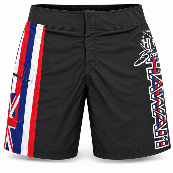 Born Hawaii Shorts HAE CHILLAXERS HAWAIIAN