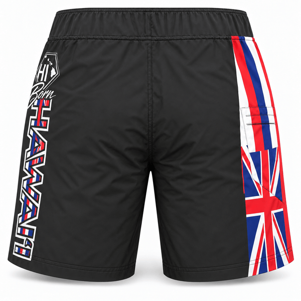 Born Hawaii Shorts HAE CHILLAXERS HAWAIIAN
