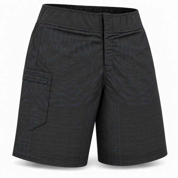 Born Hawaii Shorts MANA CHILLAXERS BLACK