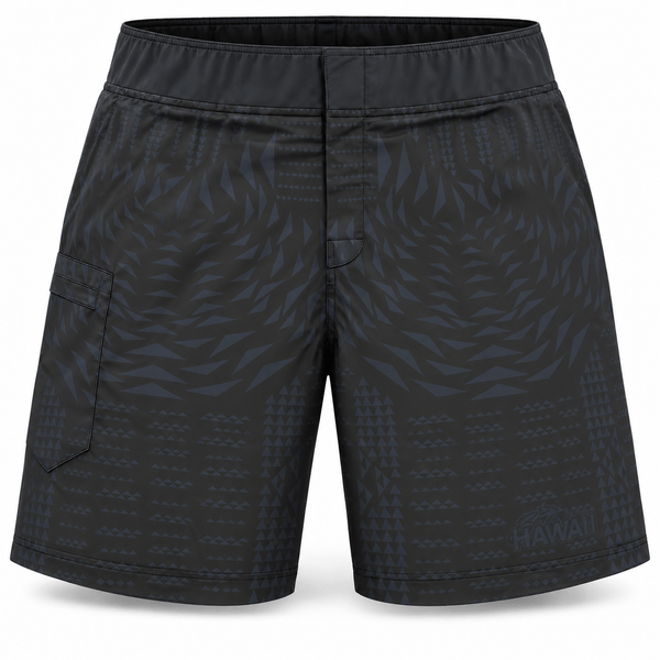 Born Hawaii Shorts MANA CHILLAXERS BLACK