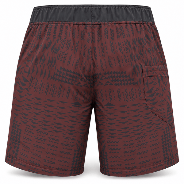 Born Hawaii Shorts MANA CHILLAXERS MAROON