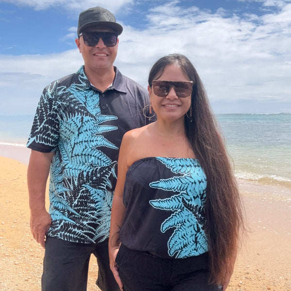 Born Hawaii Womens HALUPA STRAPLESS TOP BLACK