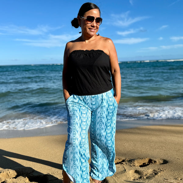 Born Hawaii Womens KEKAI PANTS TEAL