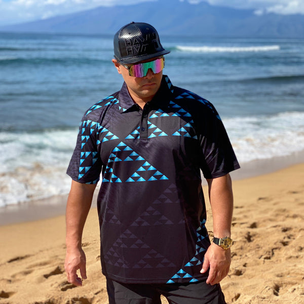 Born Hawaii Polo KUKULU POLO ICEY BLUE